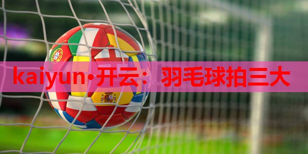 kaiyun·开云：羽毛球拍三大