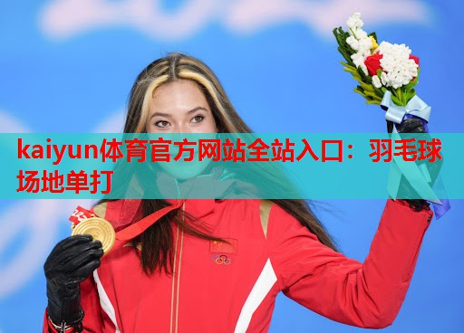 羽毛球场地单打