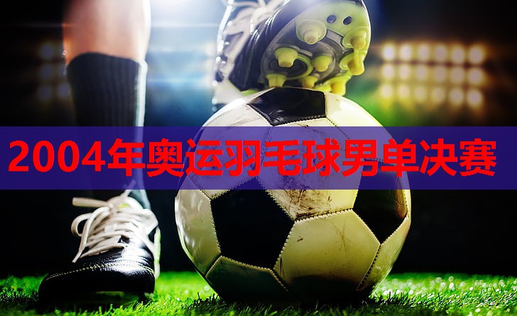 2004年奥运羽毛球男单决赛